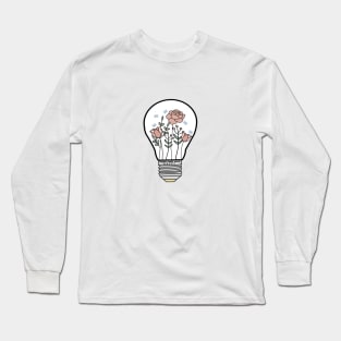 flower light bulb Long Sleeve T-Shirt